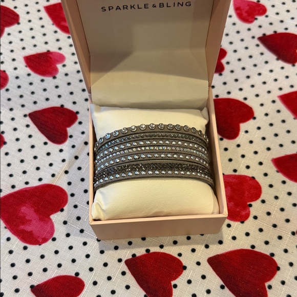 Jewelry - Woman’s wrap Bracelet sparkle NEW